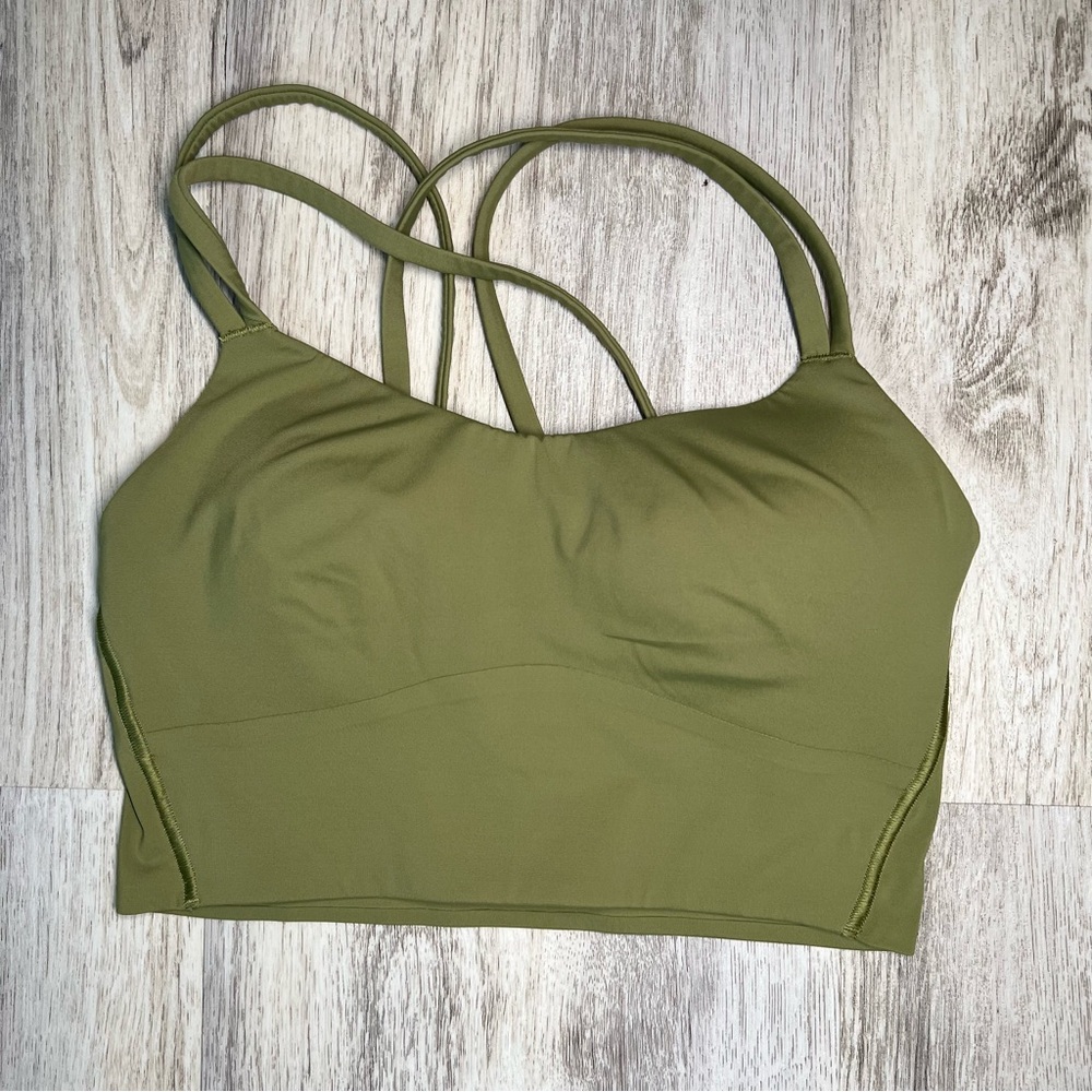 lululemon athletica Olive Sports Bra